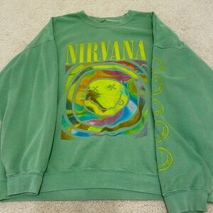 Urban outfitters nirvana crewneck